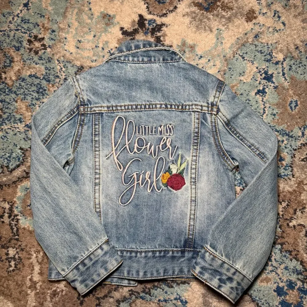 Davids Bridal Jean Jacket - Picture 1 of 3